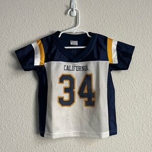Pro Edge kids California bears #34 jersey size 2T